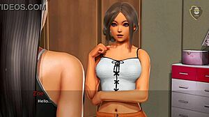 milf gives handjob and assfucking in voyeur scene