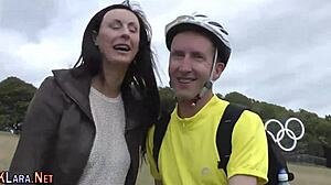 Classy British Milf in Stockings Gets a Facial