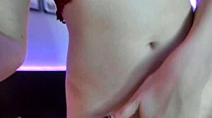 Hot Blonde Teen Poses Attractively in Sexy Outfit