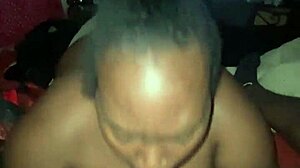 sloppy head action with a curvy ebony booty