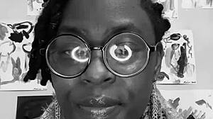 bride asks, 'have you had sex with a married man?' ebony milf replies about tongue in ear