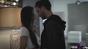 Jaye Summers Screams As Lucas Pounds Her Tight Pussy From Behind!
