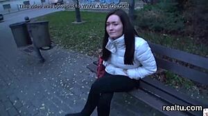 Exquisite Czech Nympho Tempted in Mall, Plowed in POV