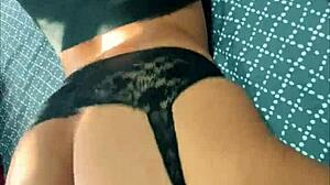 Latina Cheats with Coworker in Stockings