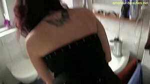 Hot wife screwed in bathroom