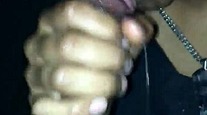 Ebony Sloppy Deepthroat Blowjob Black