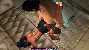 Tough guy breaks into the house and loves the sexual encounter