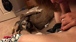 Surprise Mouth Cum Sperm Dripping From Lips