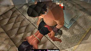 Tough guy breaks into the house and loves the sexual encounter