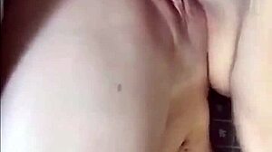 i taped my nipples and used a big dildo for orgasm