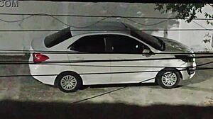 fode com amante no carro, volta sorridente cheia de porra.