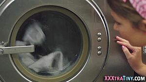 Little fucked teen sucks