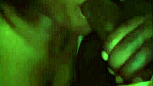 black couple pleasures each other with deepthroat and fingering