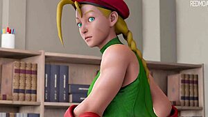 Cammy Pays Bet To Juri With Big Cock