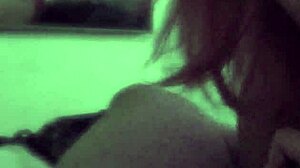 The escort babe deepthroats the cock