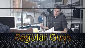 Gay Celebrity Takes Director's Big Black Cock