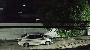 fode com amante no carro, volta sorridente cheia de porra.