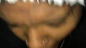 Ebony Sloppy Deepthroat Blowjob Black