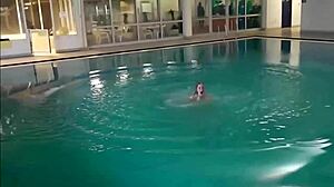 is this whore sucking dick in the cabin for money?