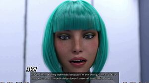 In the vastness of space, she wakes up to unexpected good news on the stranded ship.