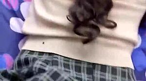 i watched these 18 year old mexican students getting fucked in uniform by a fifty year old guy with big tits and anal