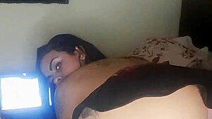 Why is bia the hot student showing her pussy without panties?