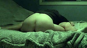 Milf with big tits sucking that monster cock before riding it hard in her ass