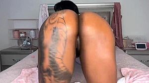 Worshiping Her Oiled, Fat Big Ass