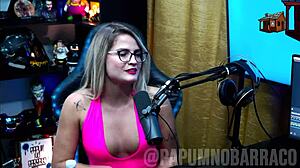 Bruna carlos deu uma volta pro ruan e deixou ele louco de tes�o - p�pum no barraco podcast completo no red sheer