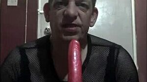 Bisexual Crossdressing Sissy Mark Wright Wants To Sit On Your Cock And Ride It Like This Dildo