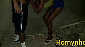 I got a blowjob from the young girl in the abandoned house in rio de janeiro favela