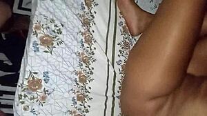 mature woman shows her hot pussy