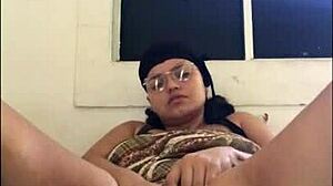 Latina Prostitute Teases with Big Tits and Vibrator Play