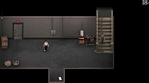 Petite girl sucks cock intensely in cartoon