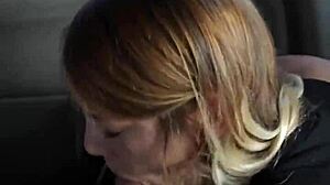 i suck a monster cock in the car, risking getting caught