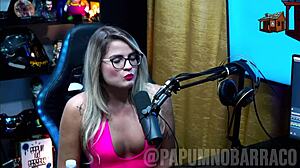 Bruna carlos deu uma volta pro ruan e deixou ele louco de tes�o - p�pum no barraco podcast completo no red sheer