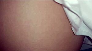 after the party, my neighbor stays in my bed for anal sex