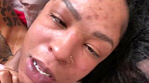 happy new year with stepmom's big black cock