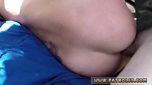 i love my first hardcore time with oiled latina brunette in police uniform