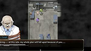 Karryn's Rough Threesome With Slime Monster