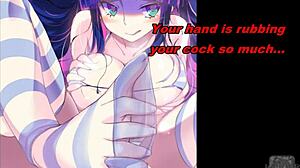 Anime Girl Gives Stocking Feet Edging Joi