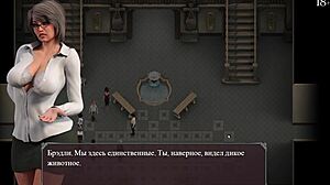 Petite girl sucks cock intensely in cartoon