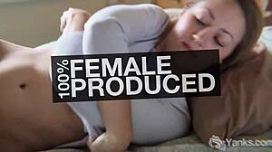 Yanks Babes Lily Lennox And Zenia Engage In A Softcore Session