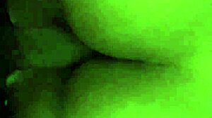 Ebony Enjoys Doggy Style With Huge Partner