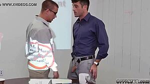 Straight Men Learn GAY SEXUAL CLASS Techniques