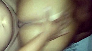 mature woman shows her hot pussy