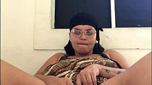 Latina Prostitute Teases with Big Tits and Vibrator Play