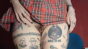 Hey, you wanna see this Brazilian babe finger her hairy pussy?