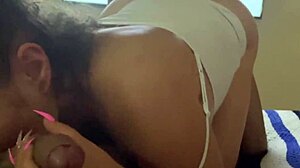 Threesome with girlfriend and friend.