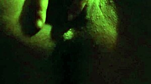 nybutterscotch30 sneaks in fingering her pussy with vibrator before hubby returns home